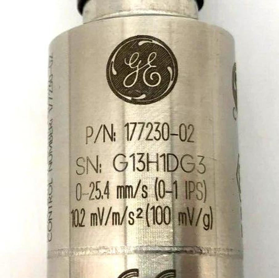 New GE General Electric 177230-02 Seismic Transmitter 4-20MA Loop Powered Rev. B