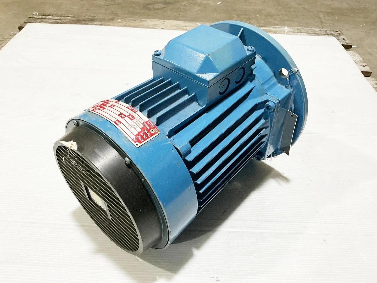Used ABB 3GAA102301 Electric Motor 3HP 575V 1800RPM 3PH 3.2A