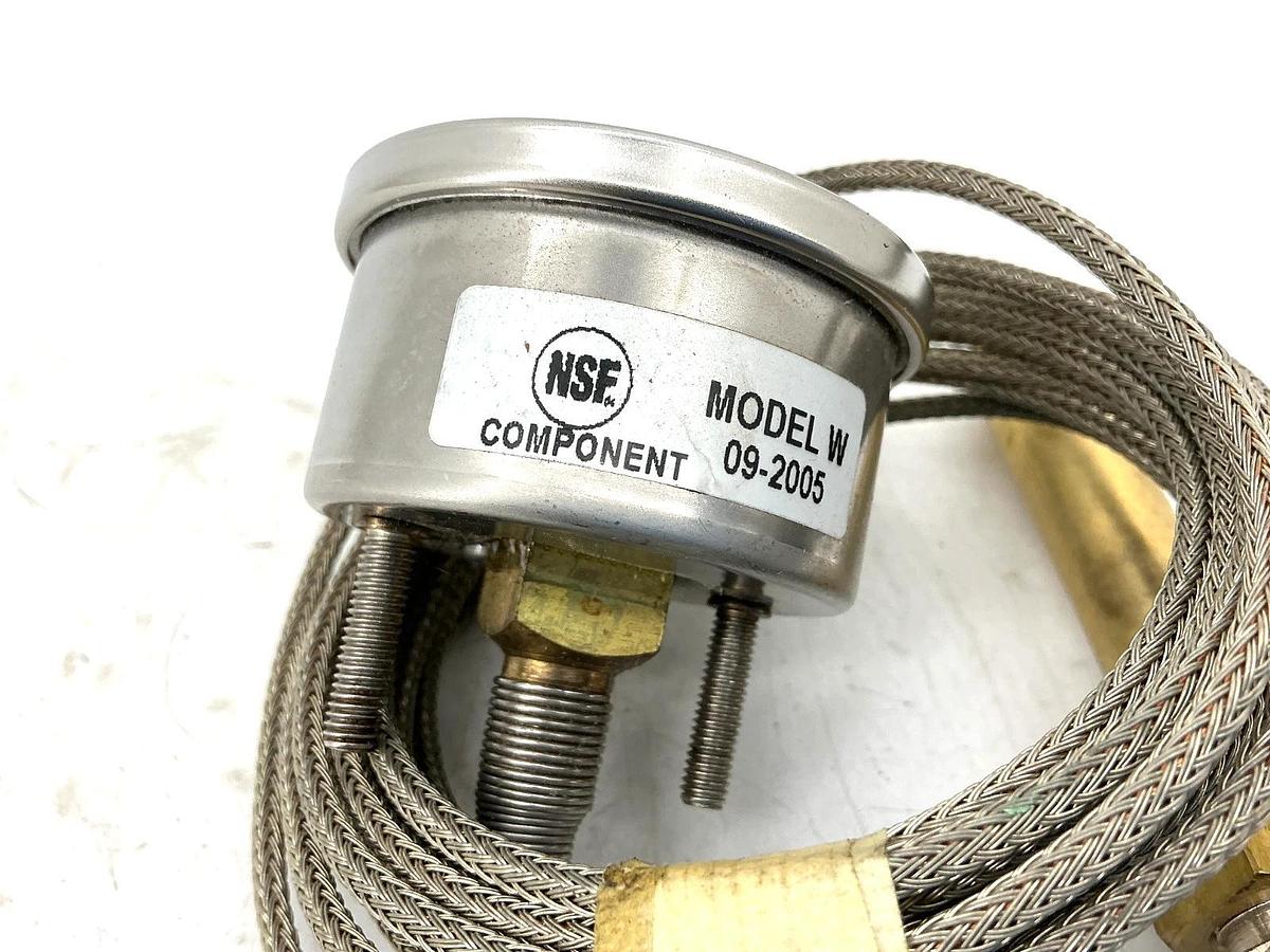 New Rogers Machinery P1327R Temperature Gouge Model W Range 50-250F 10-120C