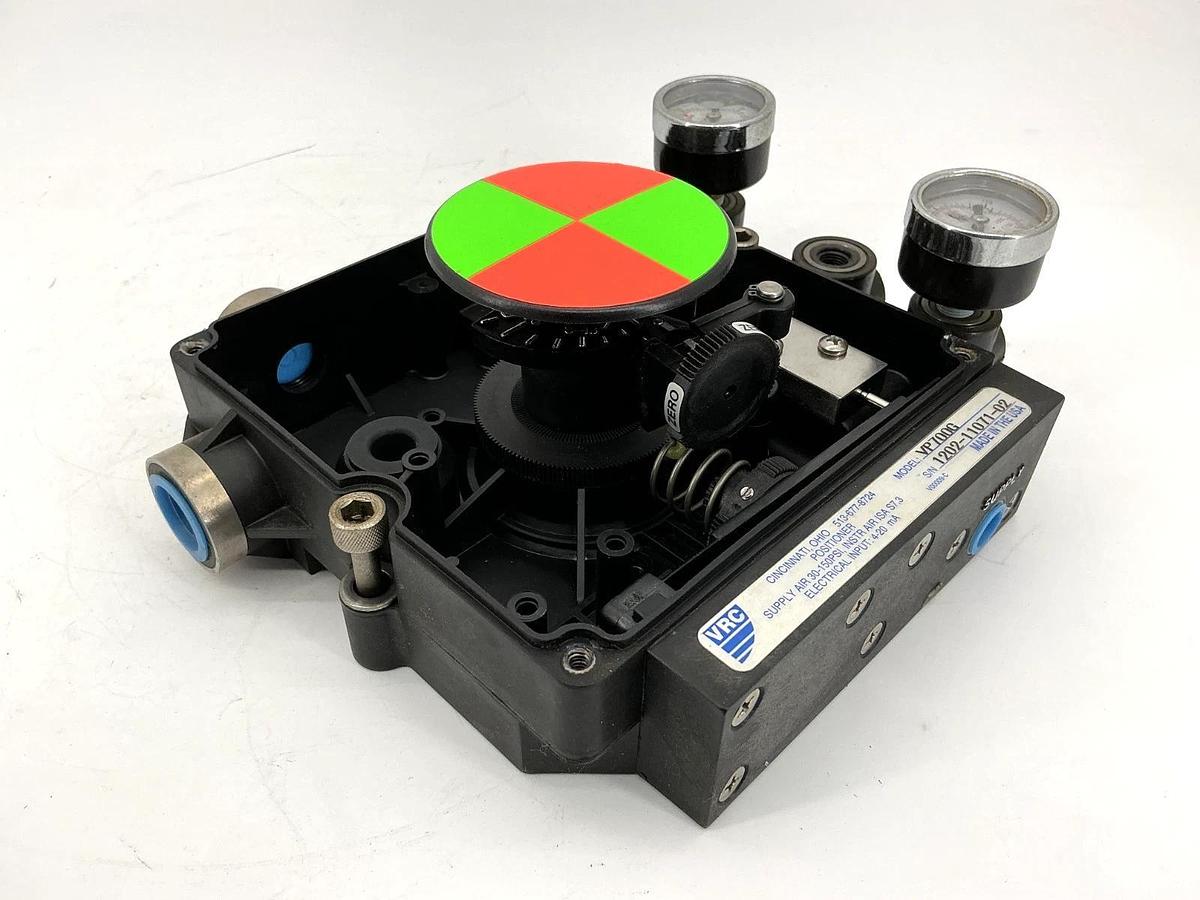 Used VRC VP700G Pneumatic Positioner Flat 90 Degree Indicator 30-150PSI VP700-G
