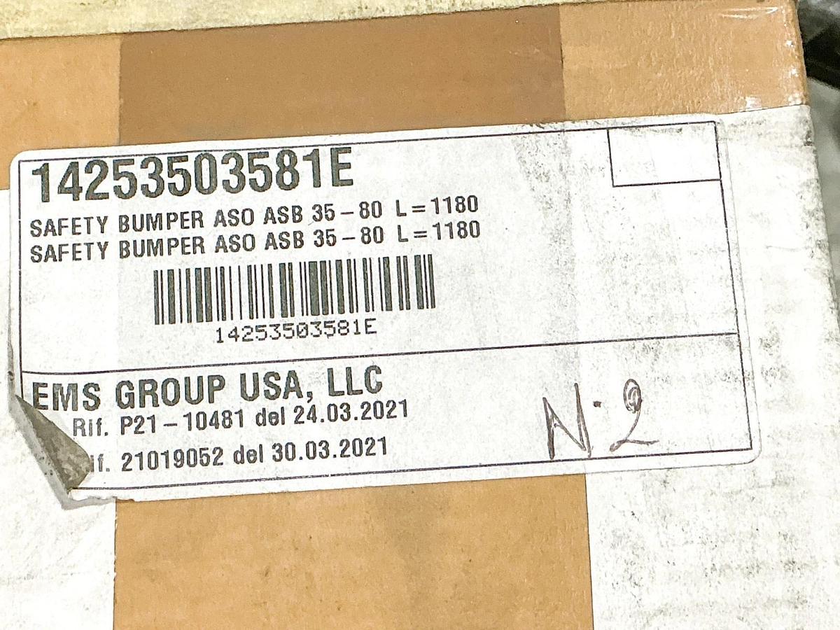 New ASO Safety Solutions 1502-0710 Safety Bumper Sentir Edge 35.55 CT 24V 10mA