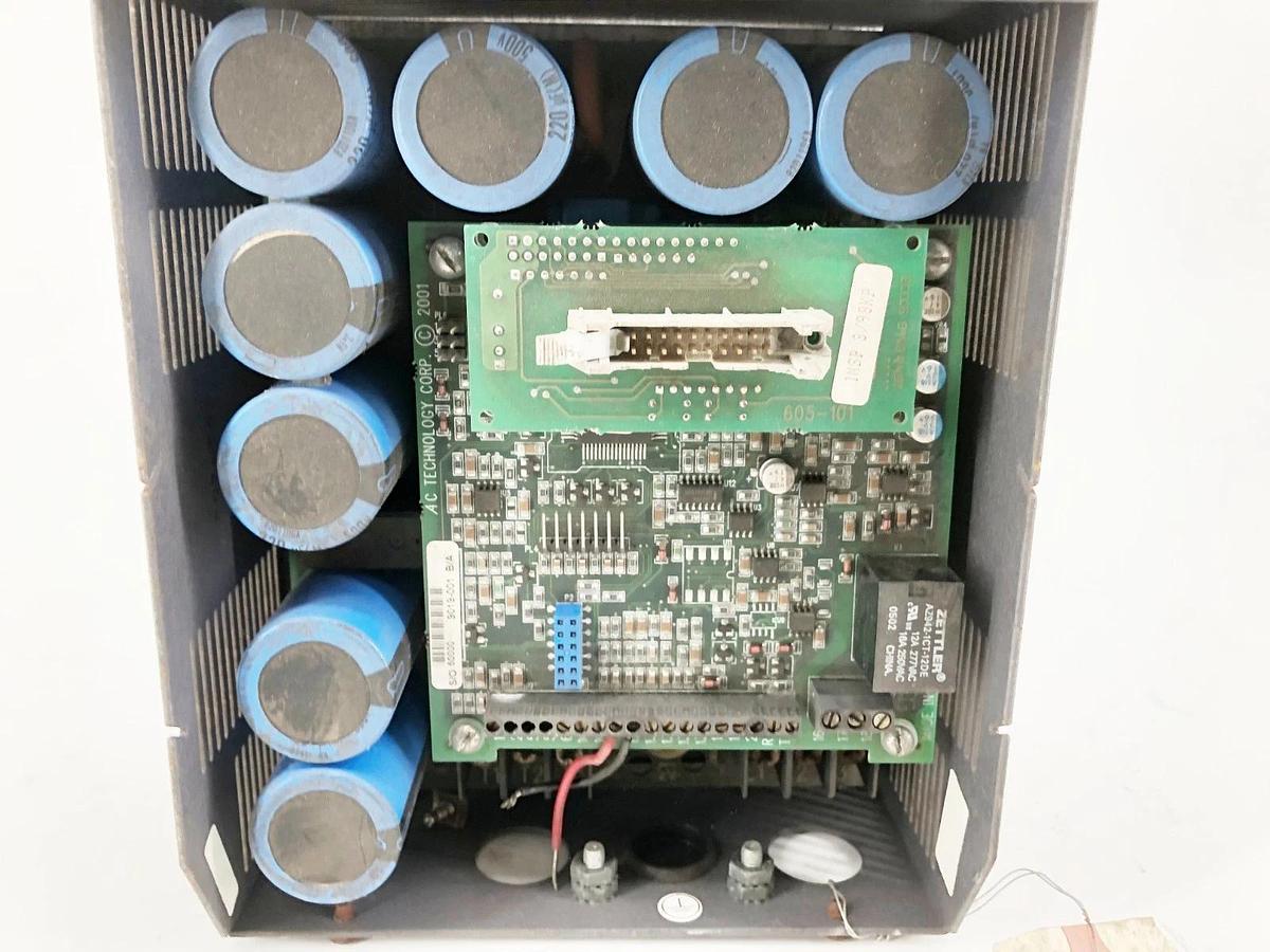 Used AC Tech M1550B Variable Frequency Drive 5HP 5.7 kW 480/590V (For Parts Only)