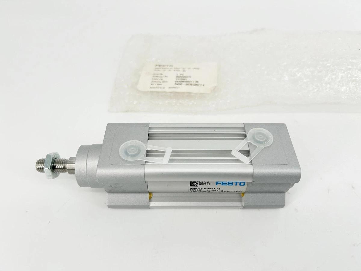 New Festo DSBC-32-25-PPSA-N3 Cylinder 32mm Bore 25mm Stroke 1376467