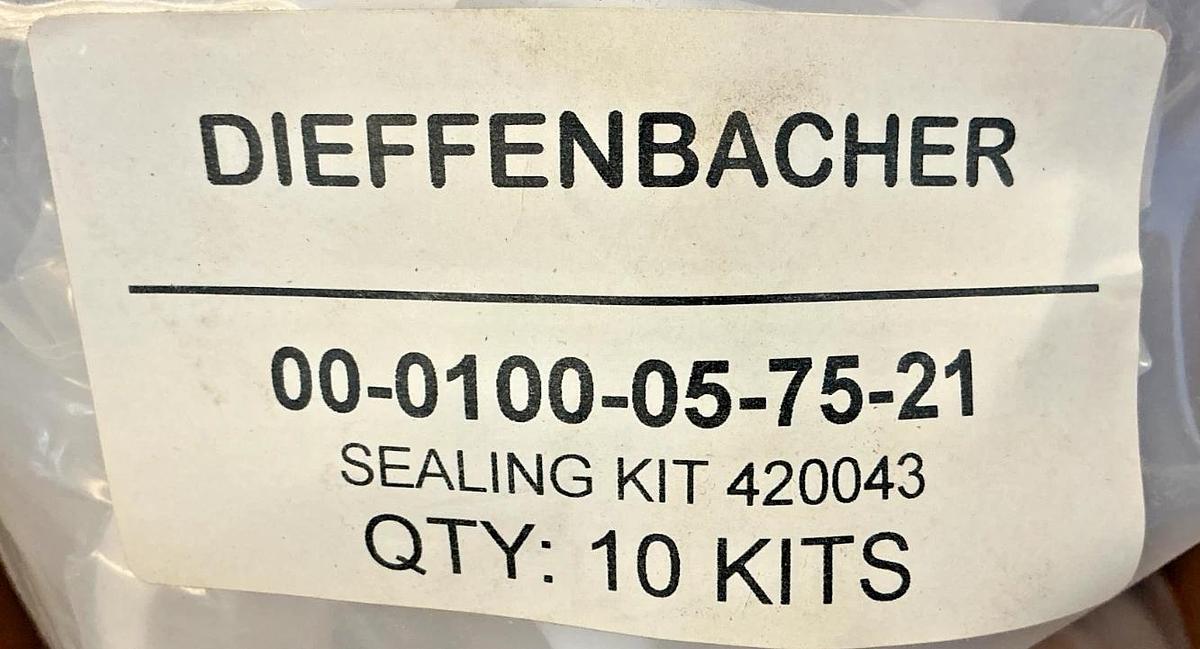 New Dieffenbacher 420043 Seal Kit White PTFE-PACKNING 00-0100-05-75-21