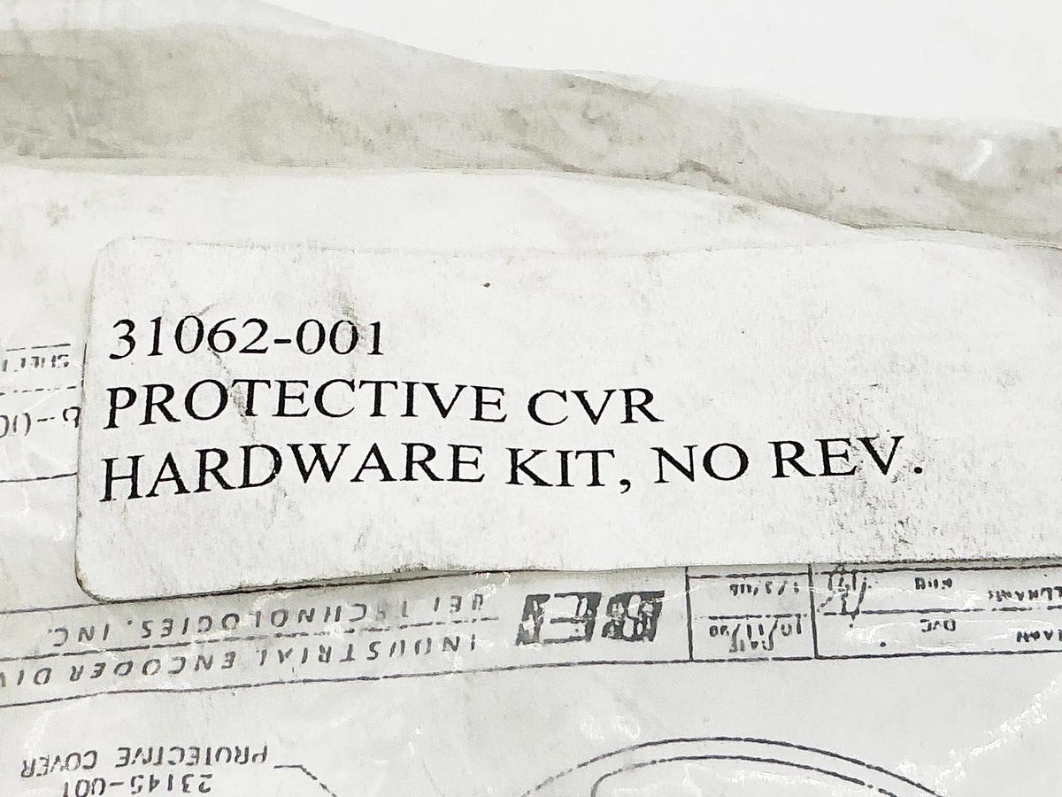 New BEI Industrial 31062-001 Protective CVR Hardware Kit No REV
