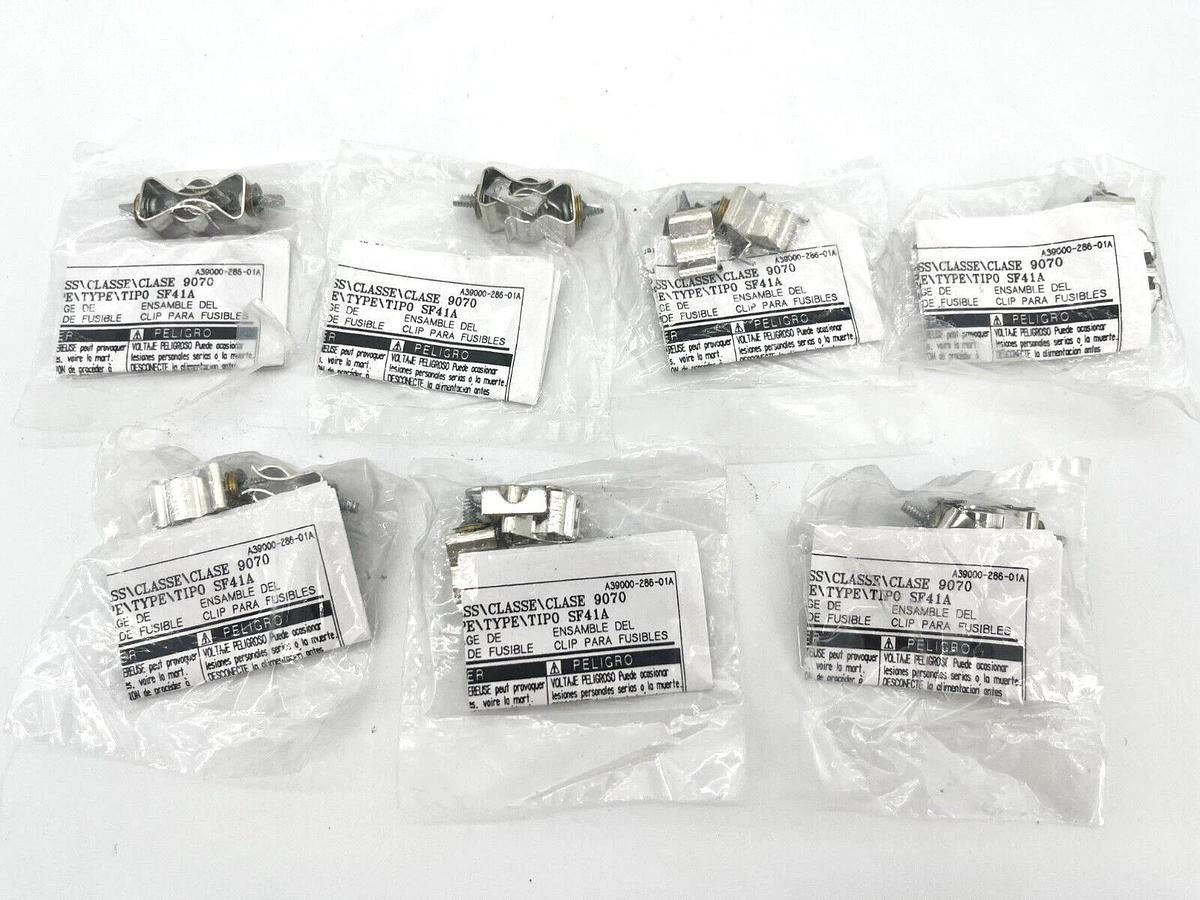 Lot of 7 New Square D 9070-SF41A Fuse Bracket Kits
