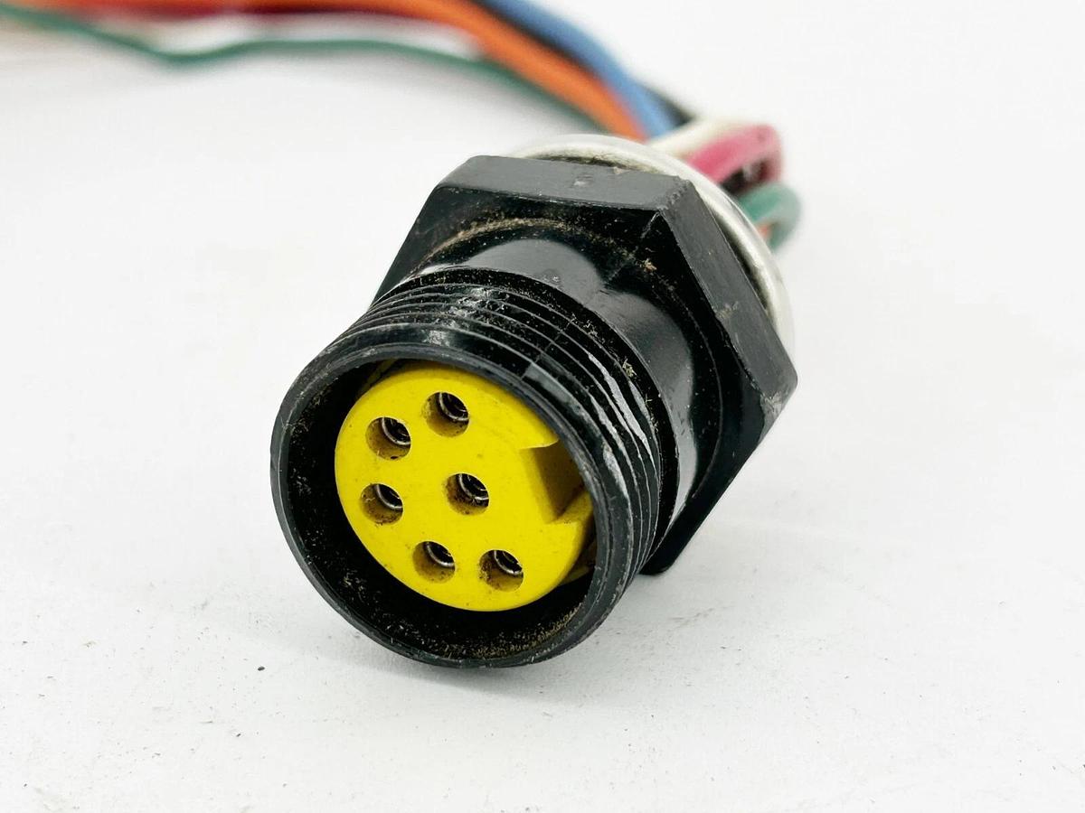 Used Lot of 3 Brad Connectivity 2R6006A20A120 Cordset 6P Male Straight Replaces 42605