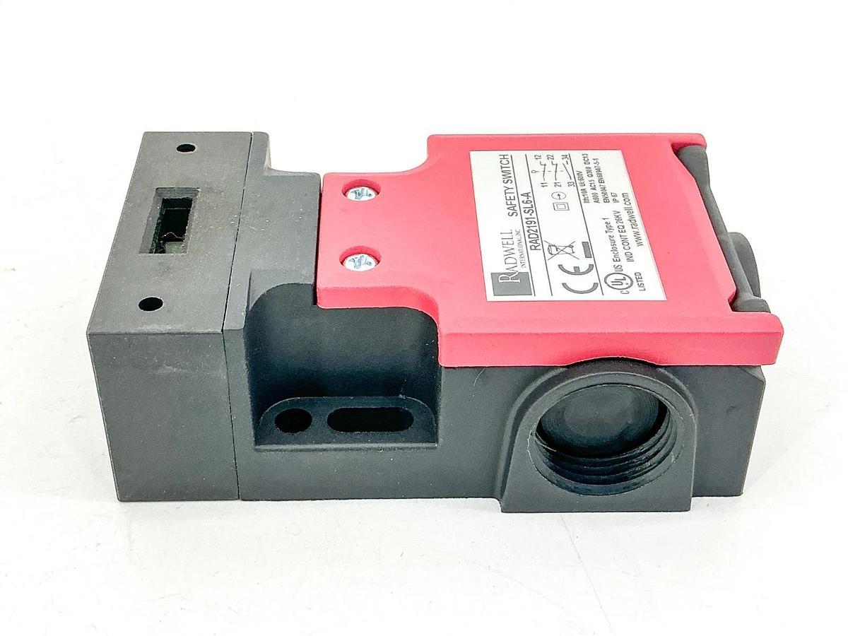 New Radwell RAD2191-SL6-A Safety Switch 600V 10A