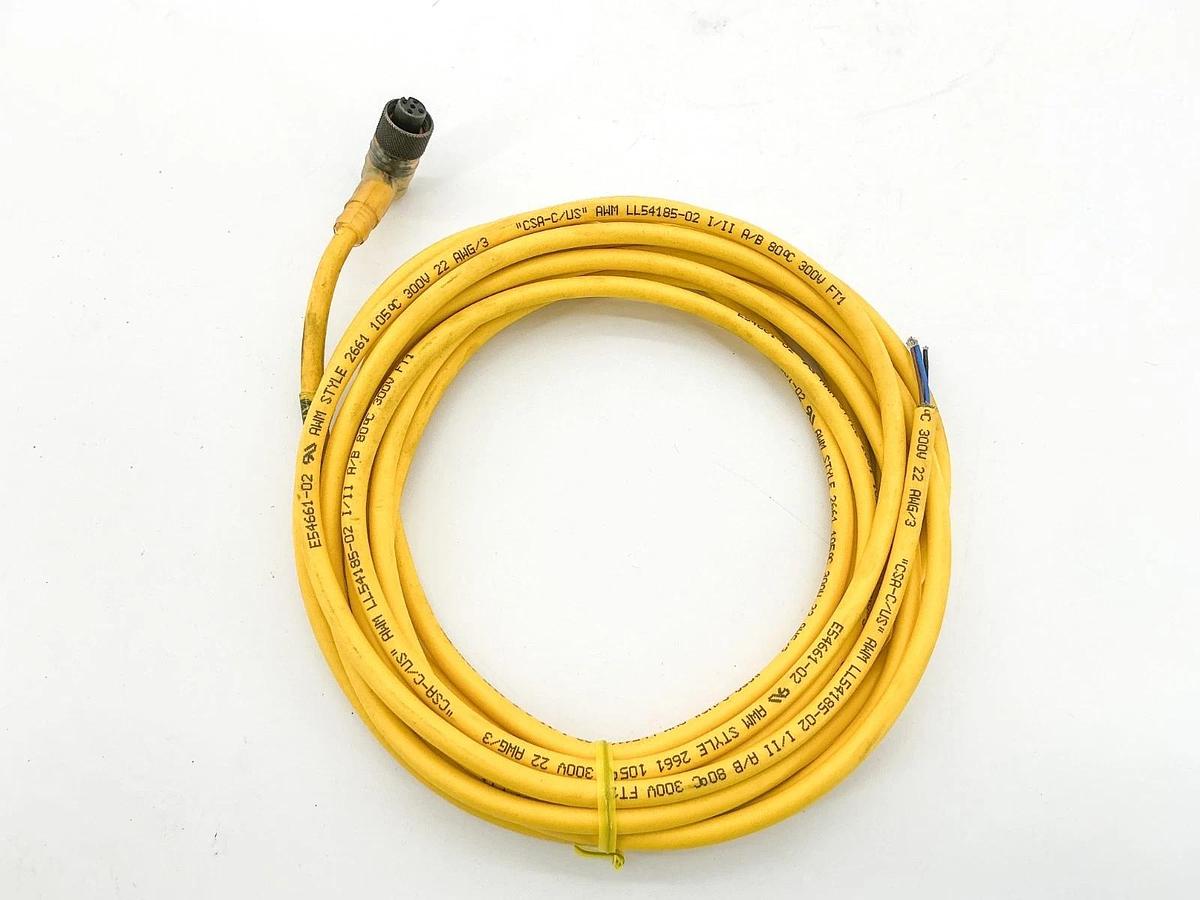 New Allen Bradley 889D-N4AC-5 Cable 4Pin DC Micro Right Angle W/LED- No Box