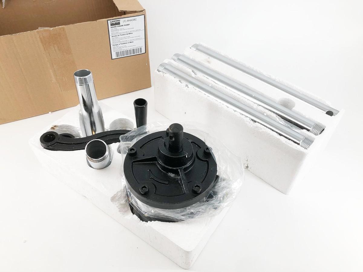 New Dayton 4HA38C Hand Drum Pump Cast Iron