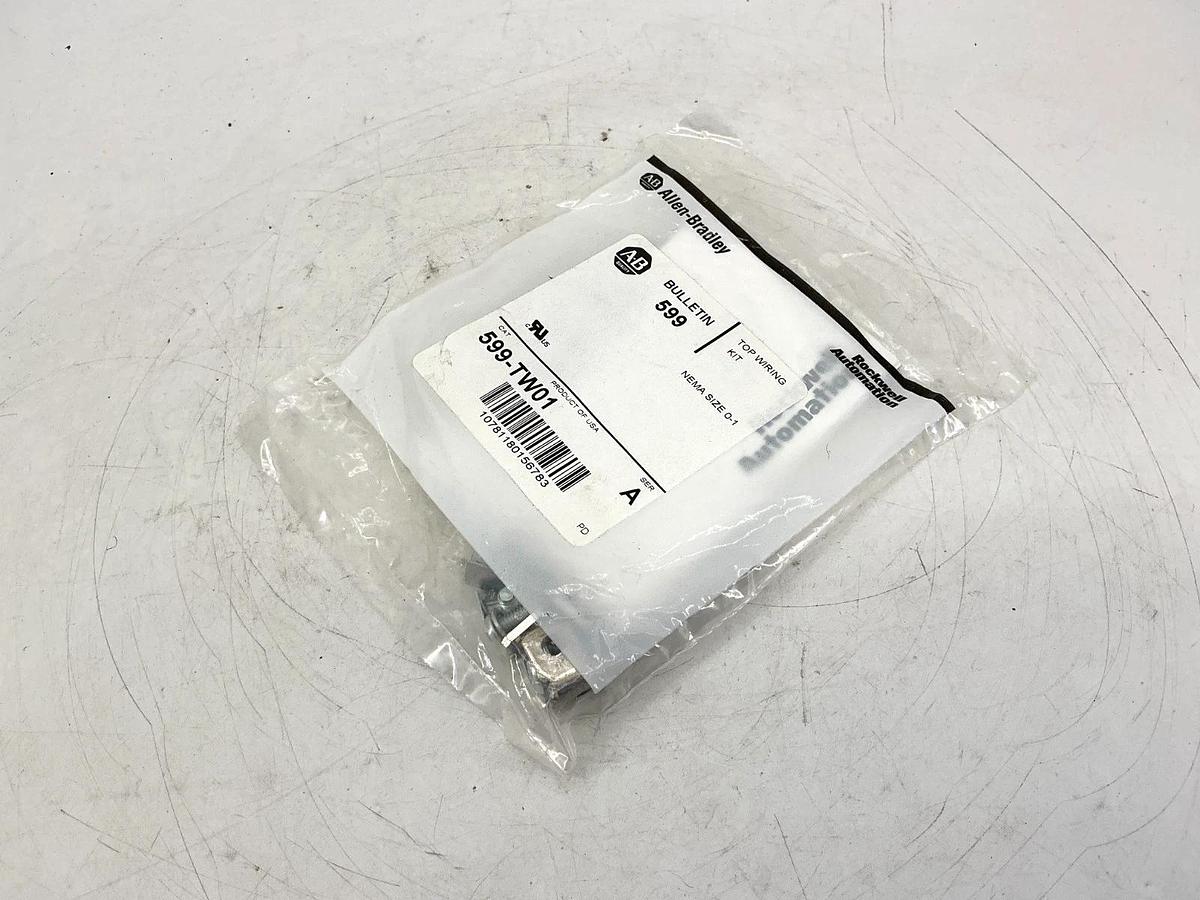 New Allen Bradley 599-TW01 Ser A Top Wiring Kit Nema Size 0-1 599TW01
