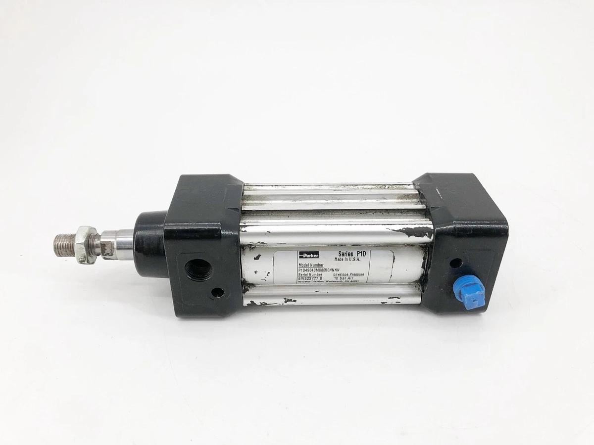 Used Parker P1D4S040MC0050NNNN Air Cylinder 10 bar