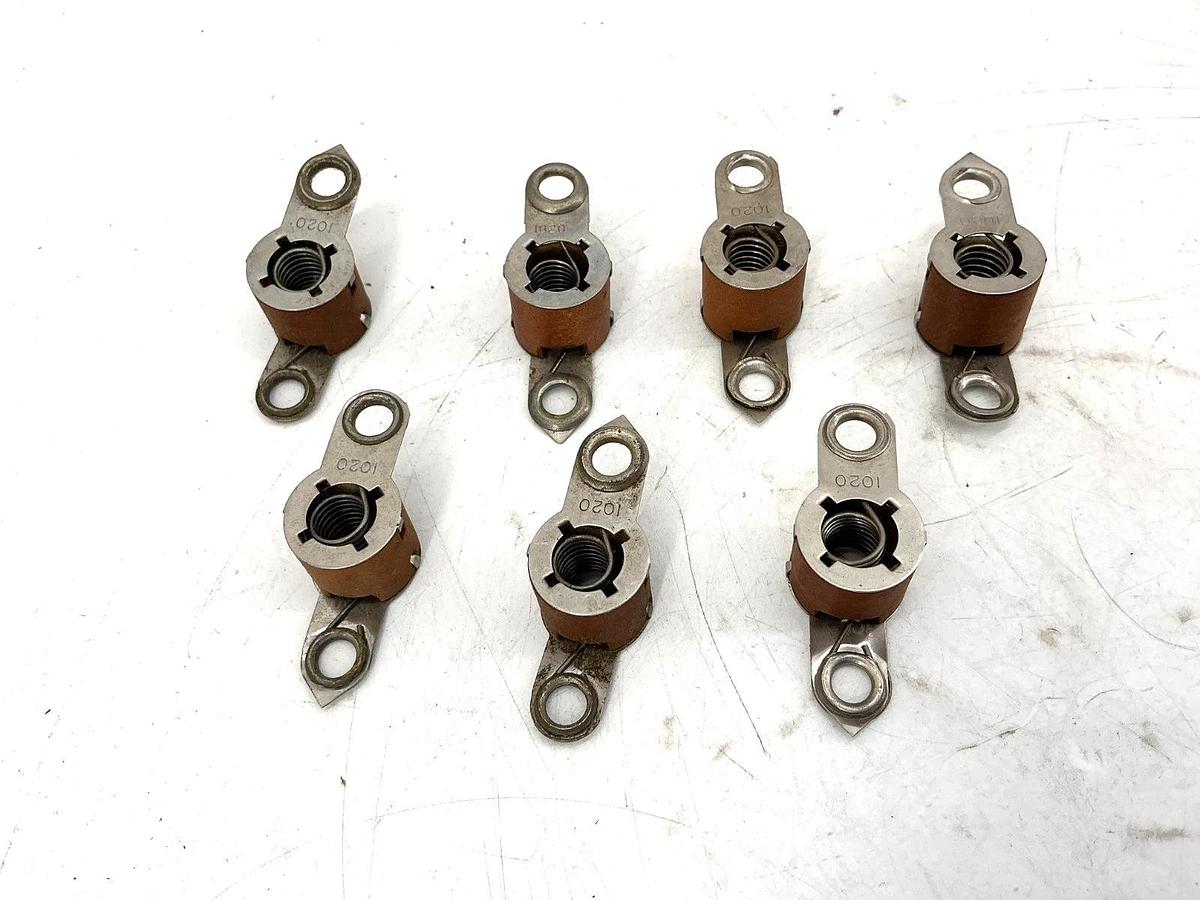 Used Lot of 7 Cutler-Hammer H1020 Thermal Overload Relay Heater Element 1020