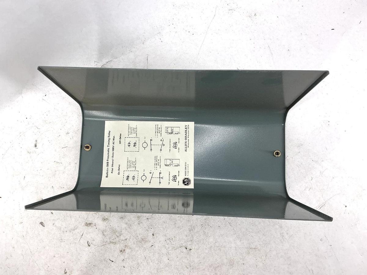 New Allen Bradley 849-ZAD32 Ser B Pneumatic Timing Relay 110/120V 50/60HZ