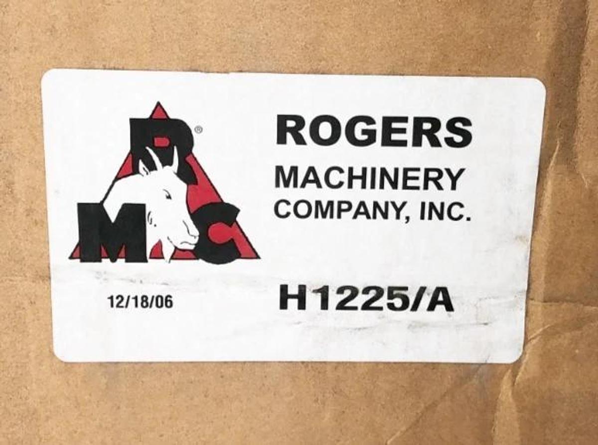 New Rogers Machinery H1225/A Air Filter