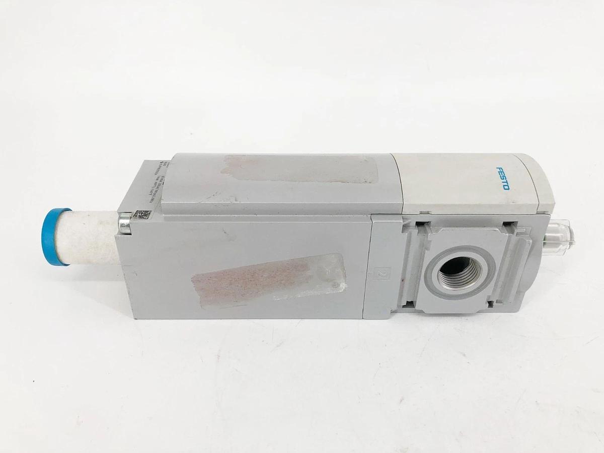 New Festo MS6-LFM-1/2-B-R-M-HF-DA Pneumatic Filter 527670 300psi - Missing Parts
