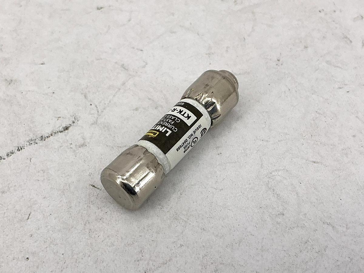 New Bussmann KTK-R-1-1/2 Limitron Class CC Fuse 1-1/2A 600V Box of 10