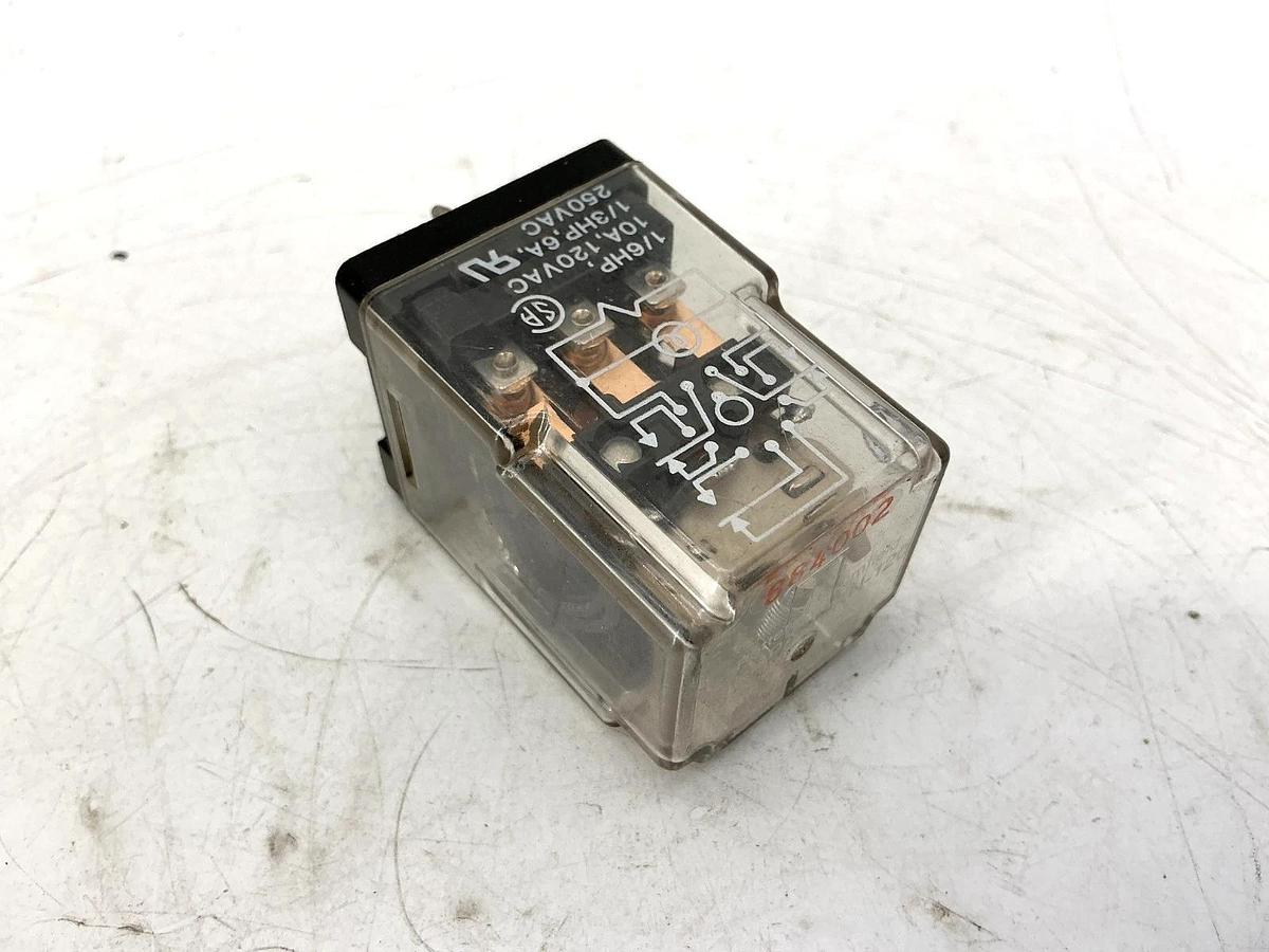 Lot of 3 New Potter & Brumfield KRPA-14AN-120 Relay 3-Pole 11-Pin 10A 120V Coil