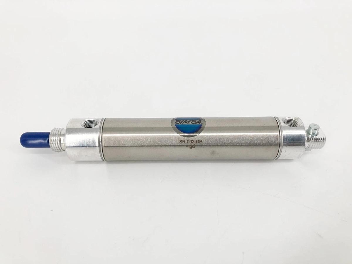New Bimba SR-093-DP Pneumatic Cylinder 1-1/16" Bore 3" Stroke - No Box