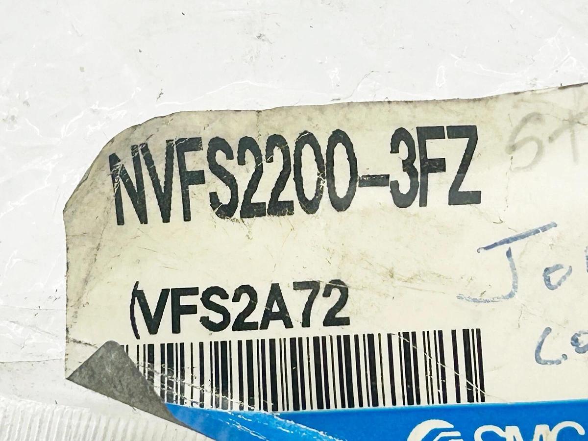 New SMC NVFS2200-3FZ Solenoid Valve 110VAC 50/60Hz 1.0MPA