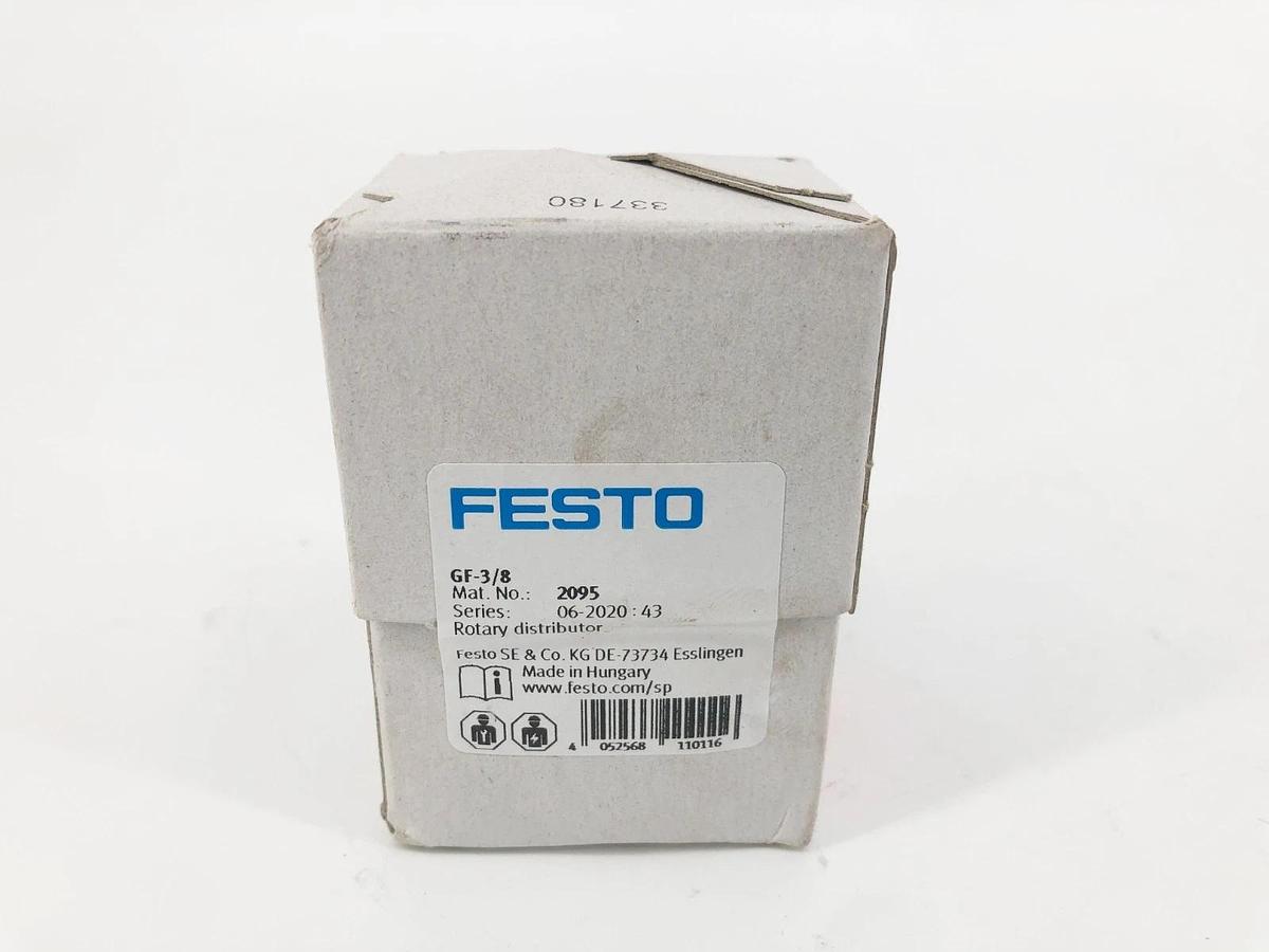 New Festo GF-3/8 Rotary Distributor 2095 Sealed Box