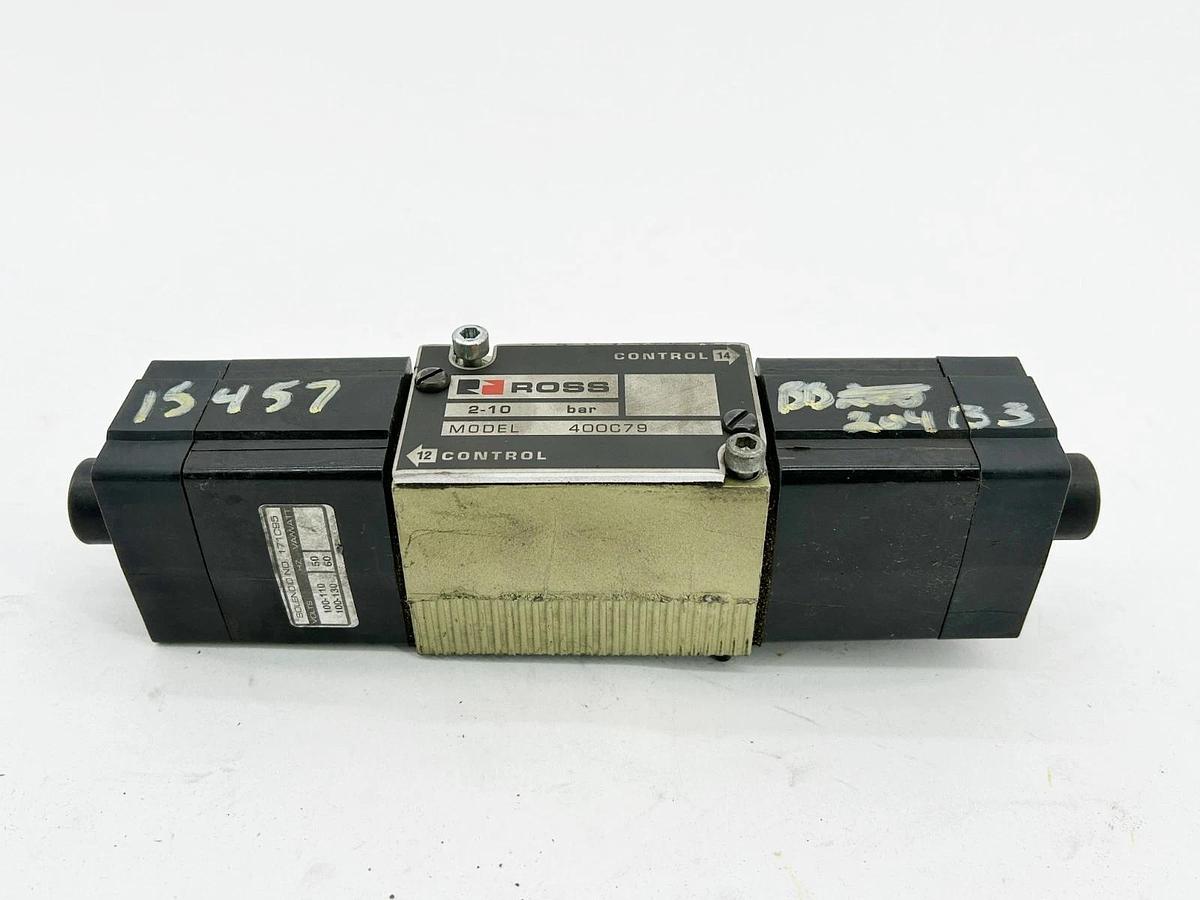New Ross Controls 400C79 Control Valve 10Bar 120V 50/60Hz - No Box Missing Gaske