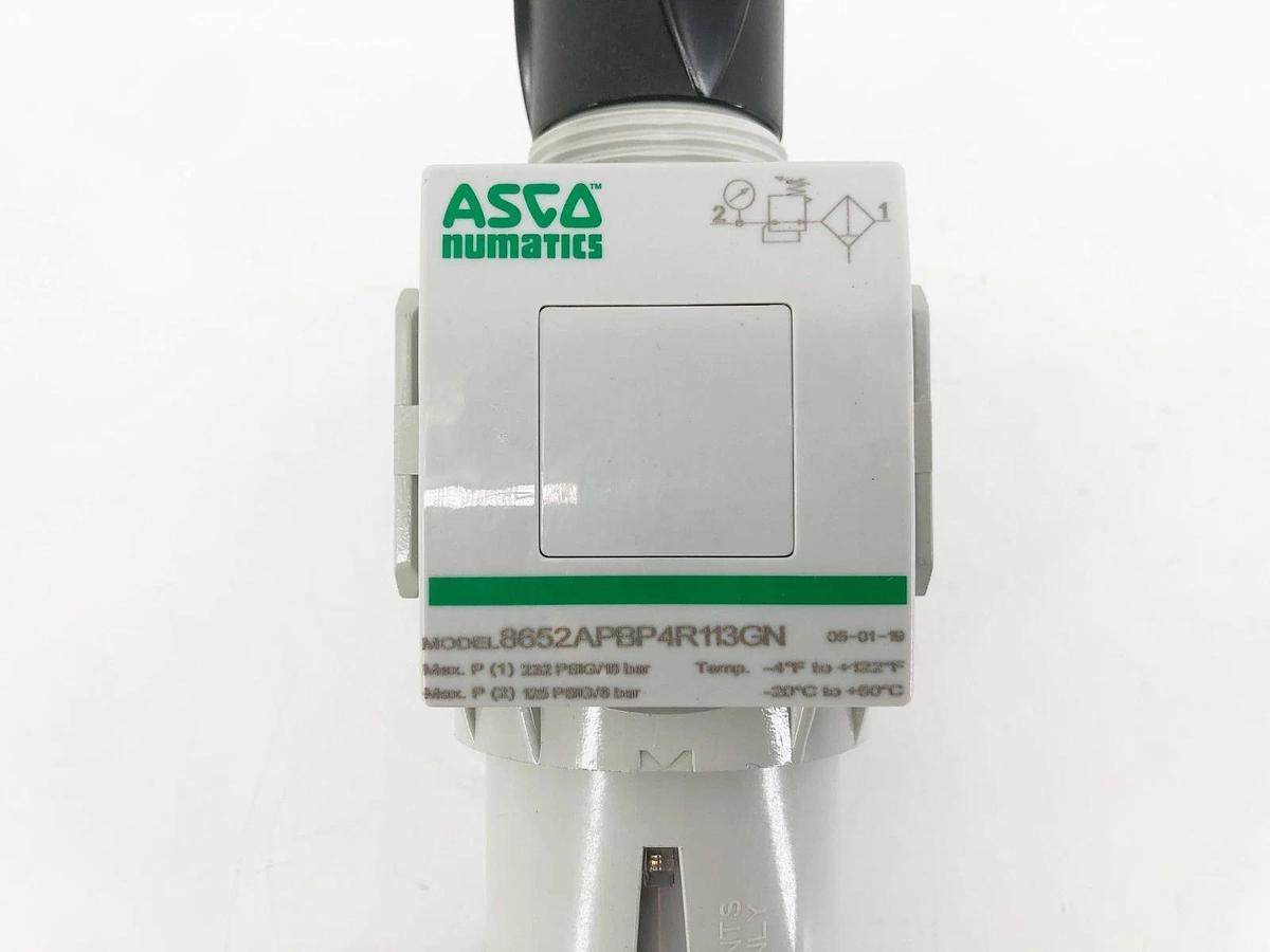 New Asco Numatics 8652APBP4R113GN Particulate Filter 5 Micron 1/2" NPTF - No Box
