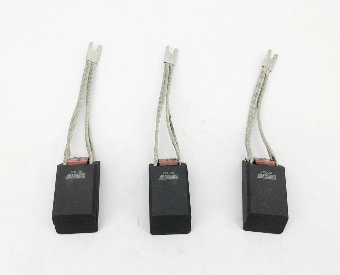 Lot of 3 New Helwig Carbon CDL-28 Motor Brushes