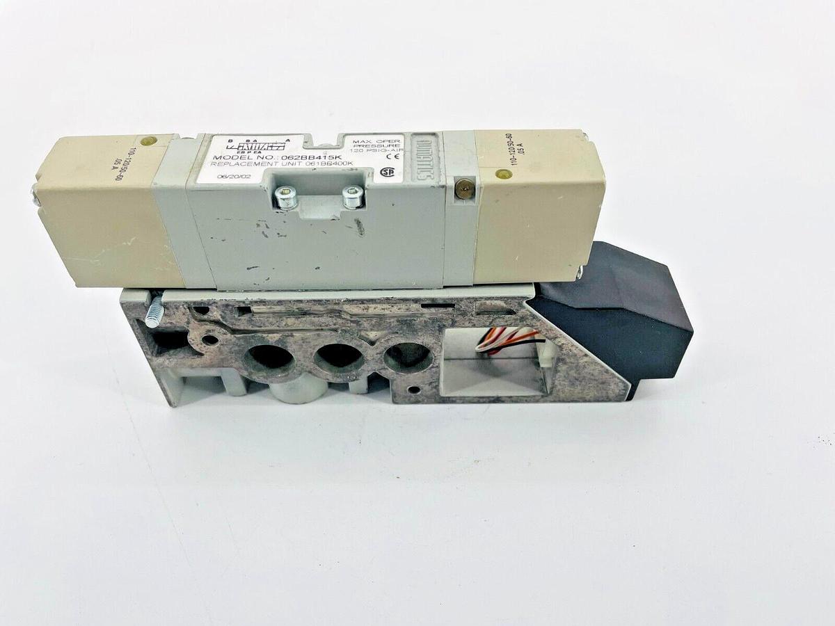 Used Numatics 062BB415K Solenoid Valve 110/120V .05A 120PSIG Air