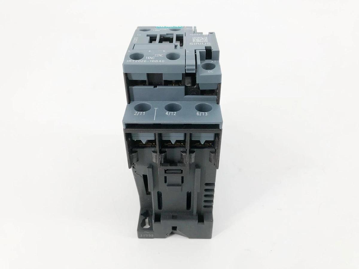 New Siemens 3RT2026-1BB40 Power Contactor 25A 400VAC 24VDC Coil - No Box