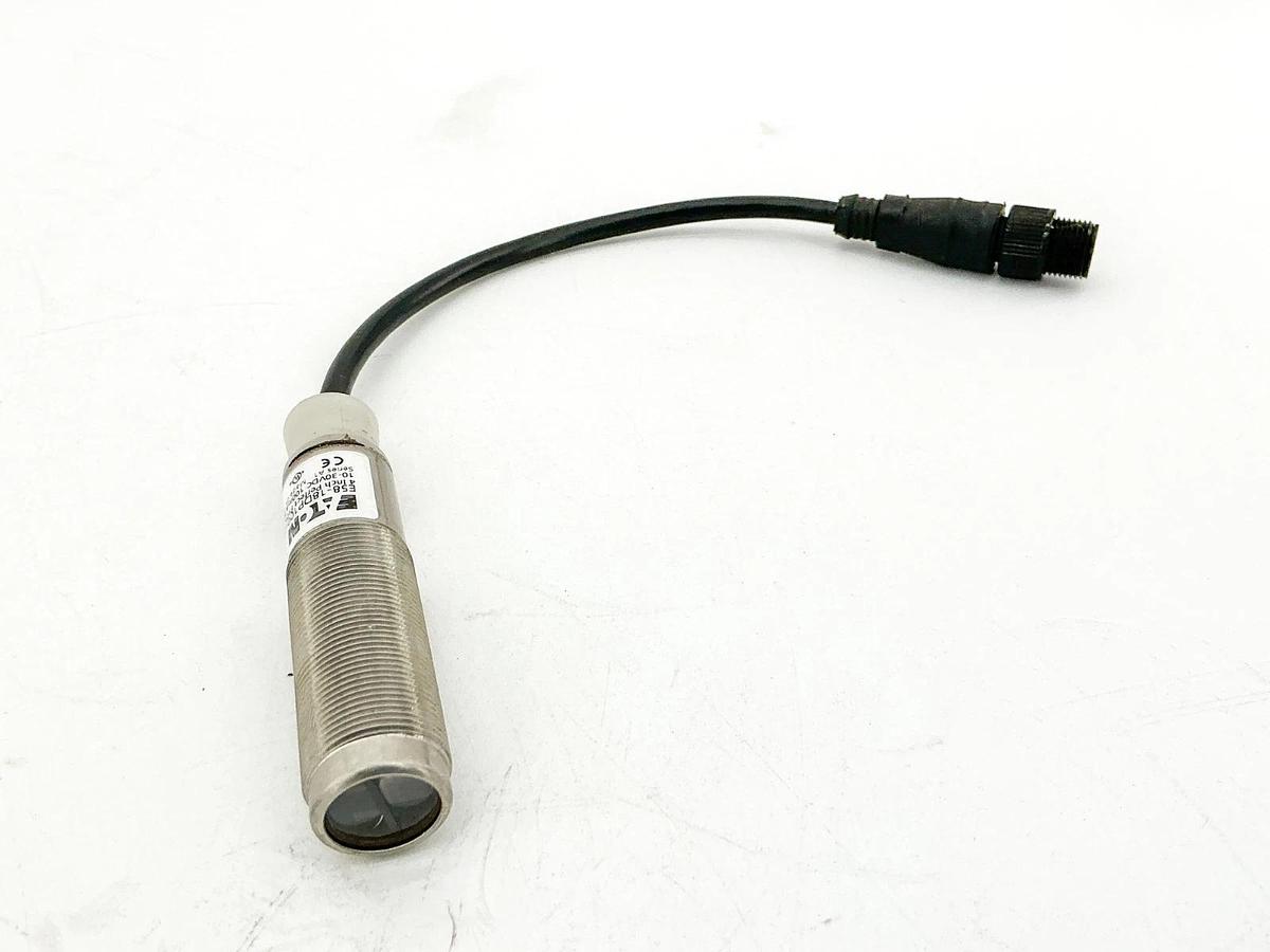 New Eaton E58-18DP100-HLP Photoelectric Sensor Tubular 10-30VDC 100mA - No Box