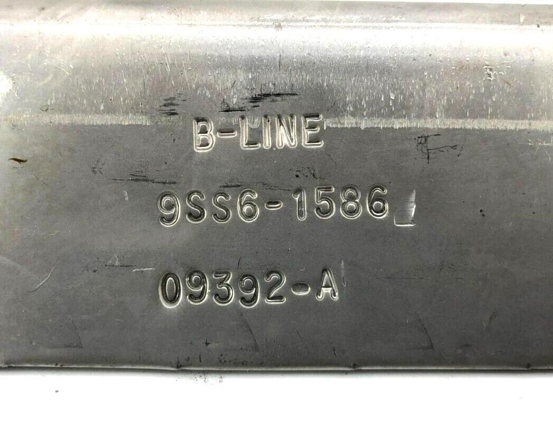 Lot of 6 New Eaton B-Line 9SS6-1586 Blind End Plates 6" Width Stainless Steel