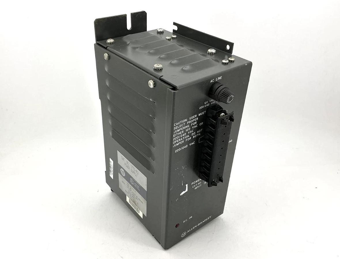 Used Allen Bradley 1771-P2 Power Supply 1/0.5A 120/220VAC 50/60HZ 1771P2