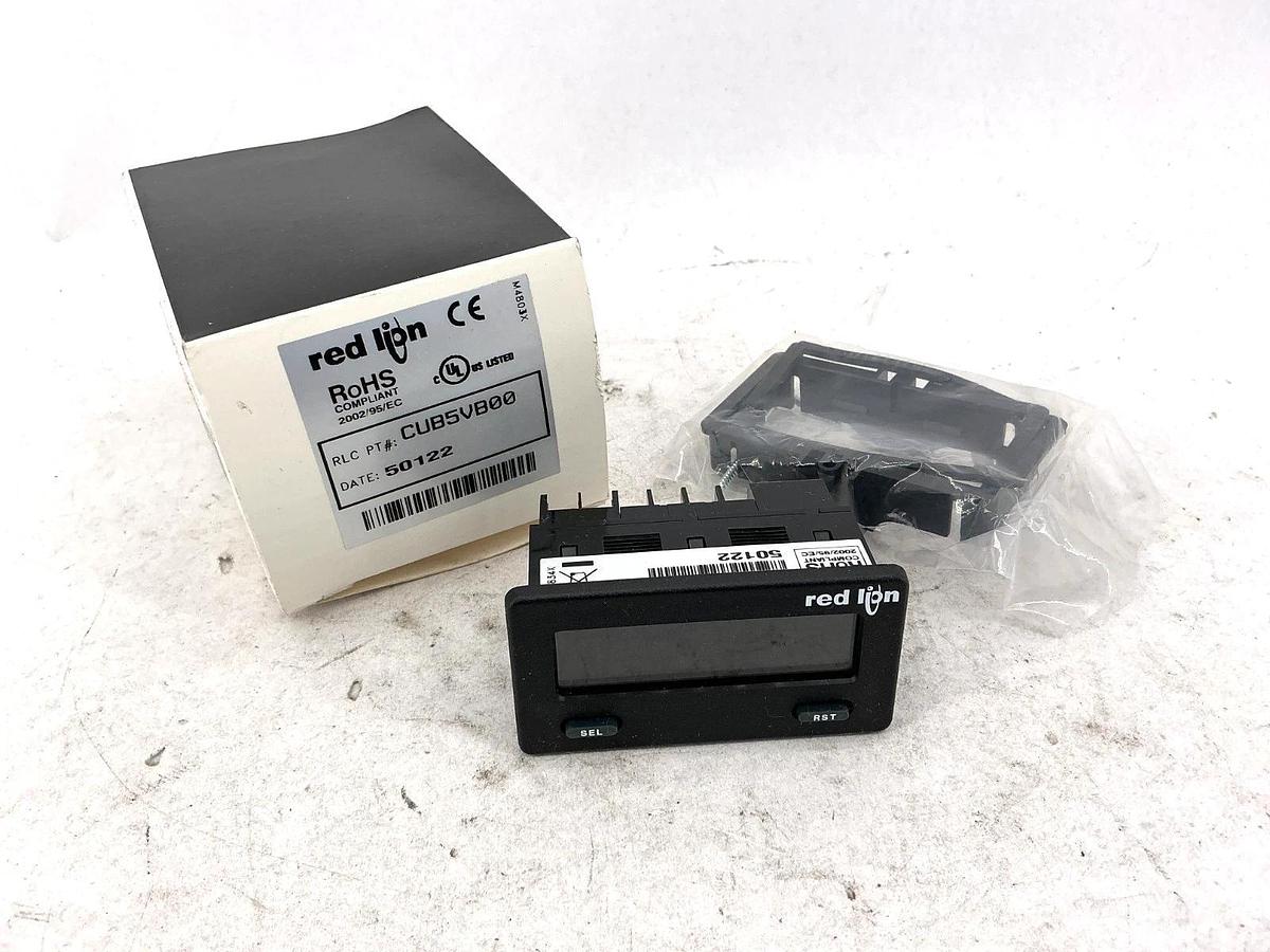 New Red Lion Controls CUB5VB00 Ser CUB5V Voltage Meter 1.2W 9-28VDC