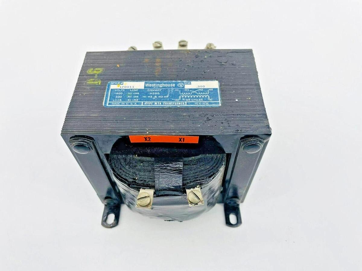 Used Westinghouse 1F0911 Type MTA Transformer New Surplus