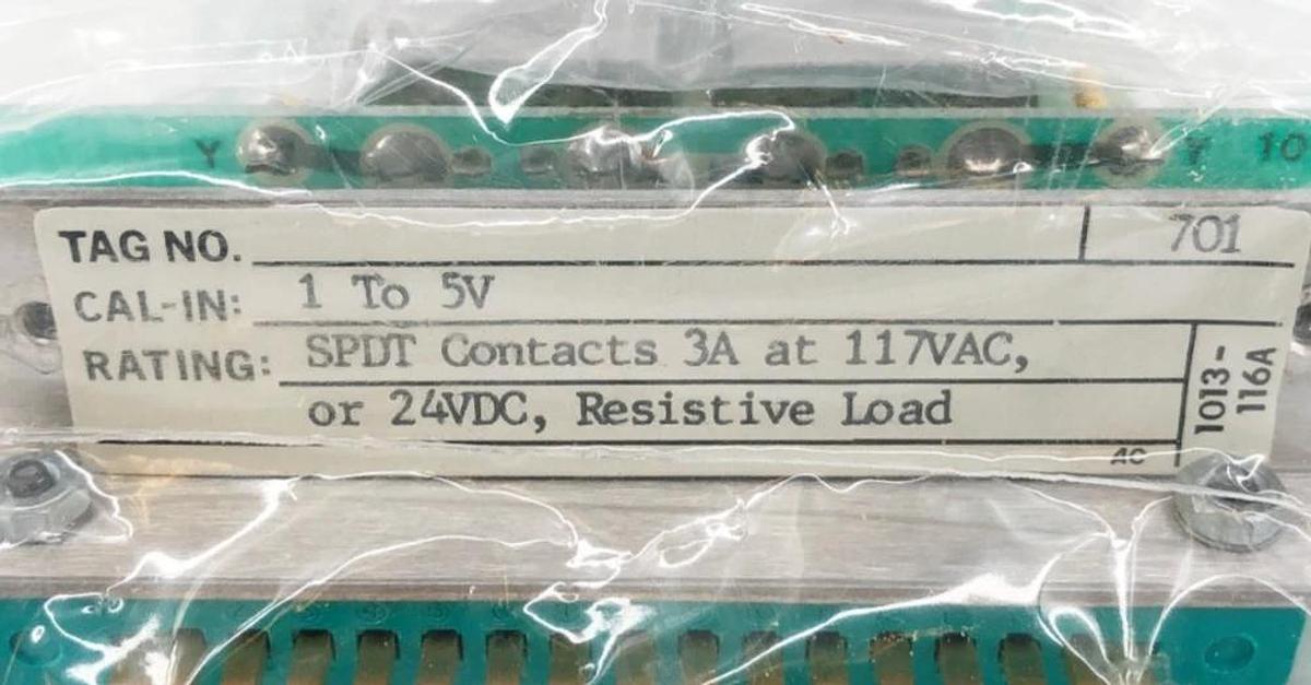 New Acromag 731-C-5 Alarm Relay Module Card 731C5 701-91B