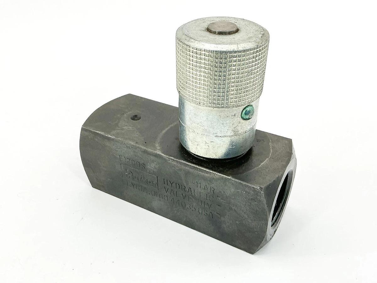 Used Parker F1200S Flow Control Valve 3000PSI 207Bar