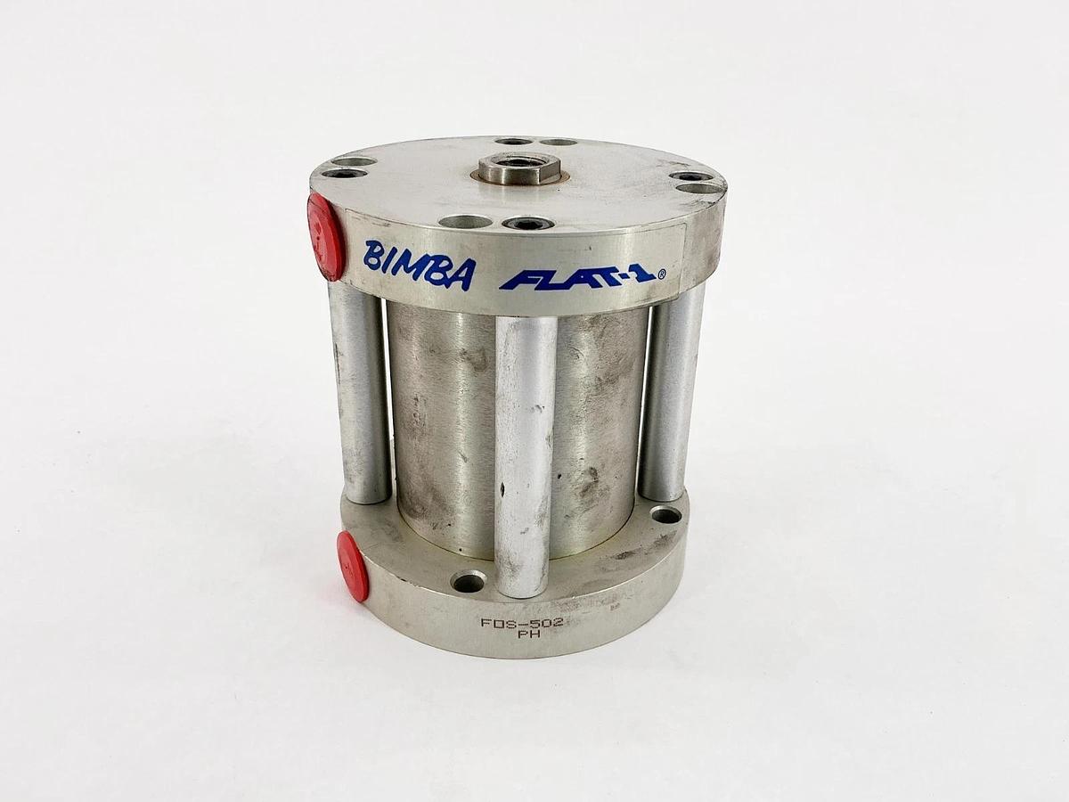 New Bimba FOS-502 Flat Pneumatic Cylinder - No Box