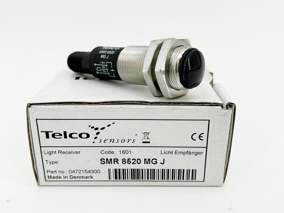 New Telco SMR8520MGJ Proximity Switch Receiver 4P 10-30VDC 120mA