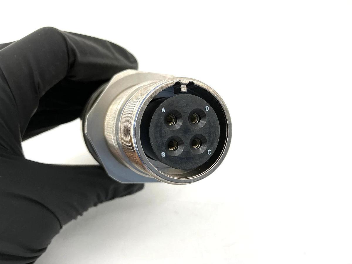 New Douglas Electrical Co SET24004 Hermatic Bulkhead Connector 4-Pin M/F No Box
