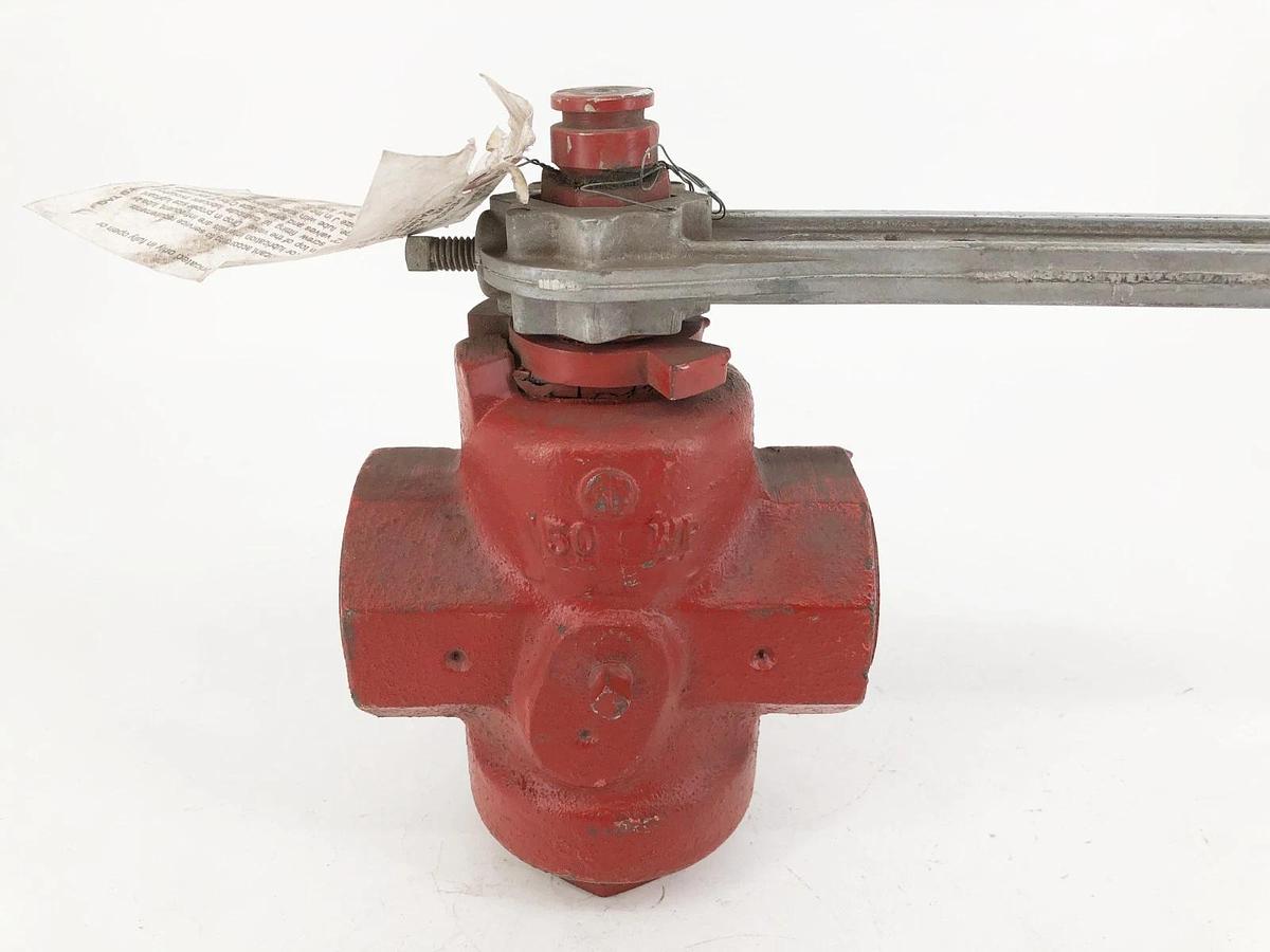 New Homestead 0601009012 Lubricated Plug Valve FIG 601 1-1/4" 200psi - No Box