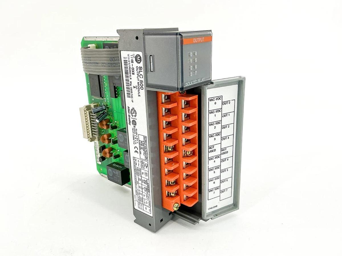 Used Allen Bradley 1746-OXB SLC500 Output Module PLC 250V 30A Ser.A