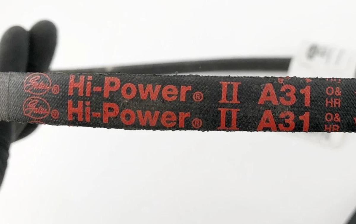 Lot of 3 New Gates A31 Hi-Power II V-Belts 9002-2031 - No Box