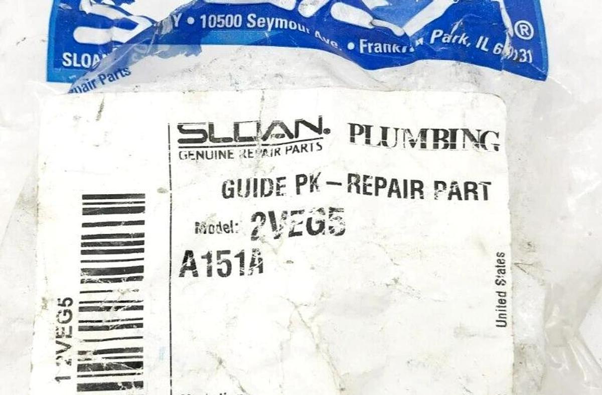 New Sloan 2VEG5 Guide Assembly A151A