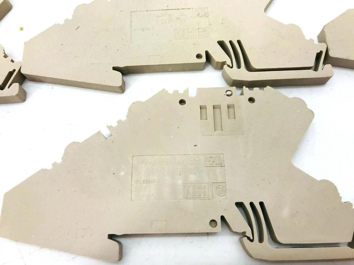 Used Lot of 12 New Weidmuller ZDL-2.5/TR/DU Contact Block