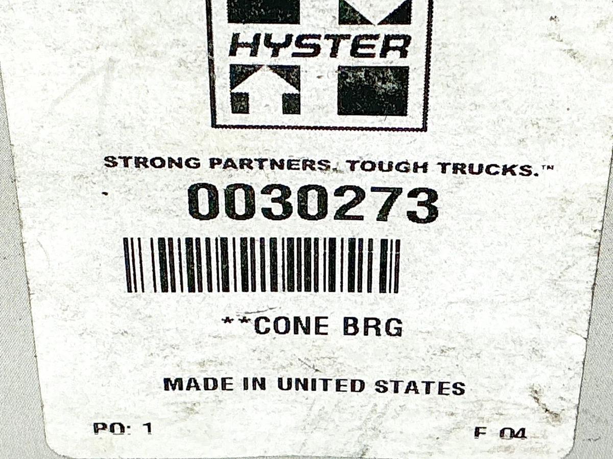 New Lot of 2 Hyster 0030273 Cone BRG Timken 25560 778 08