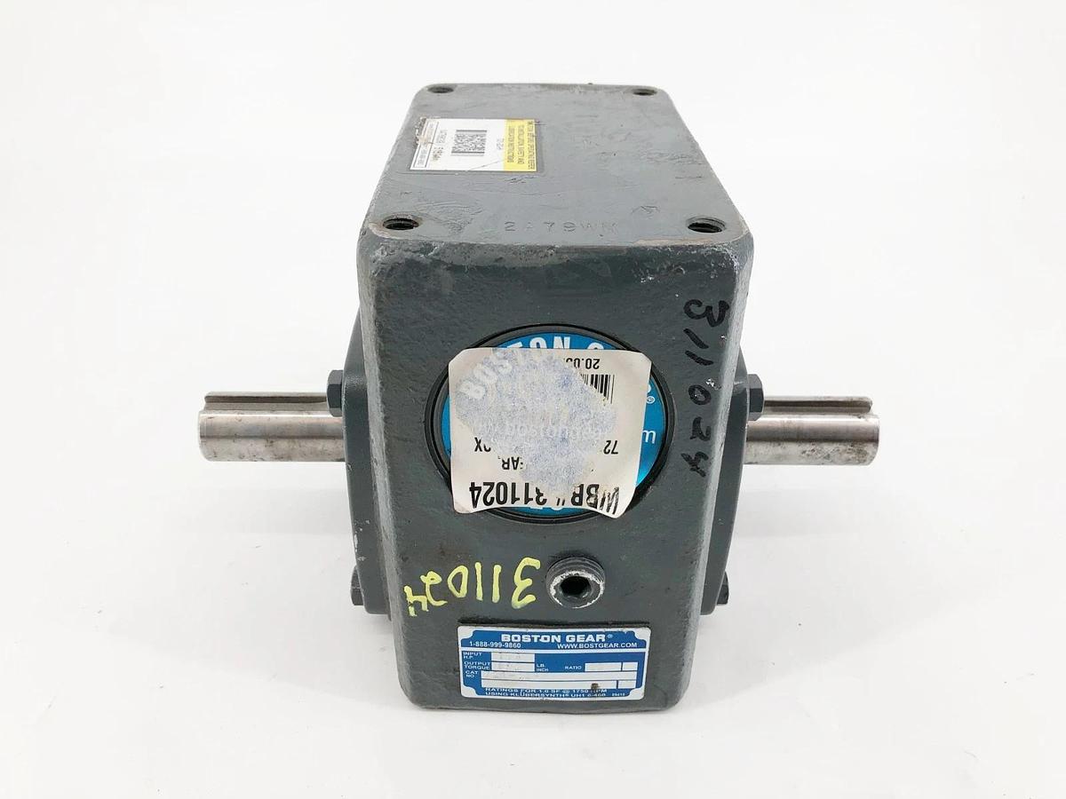 New Boston Gear 721-20-H Right Angle Worm Gear Speed Reducer 1.4HP 20:1 - No Box