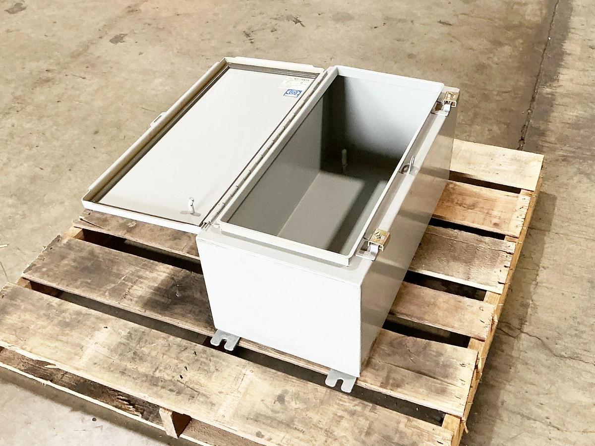 New Hubbell N12241210 Enclosure 24X12X10 Gray