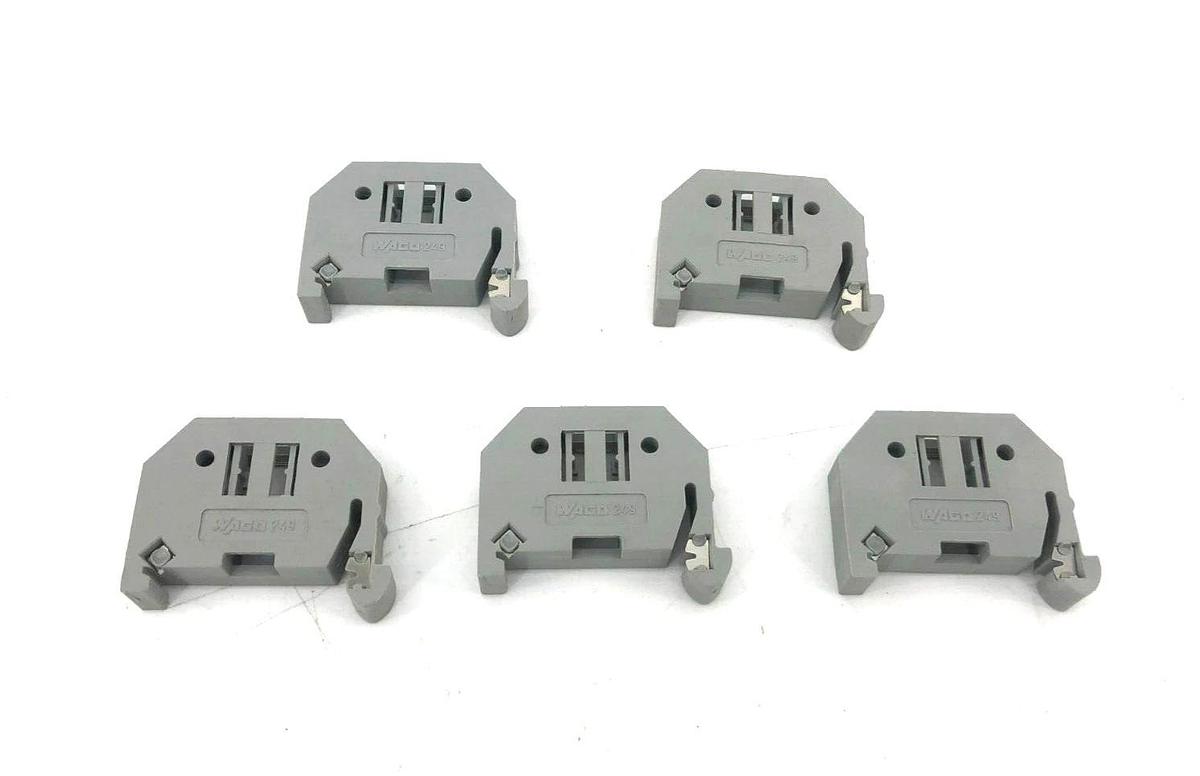 Lot of 5 New Wago 249 Terminal Blocks