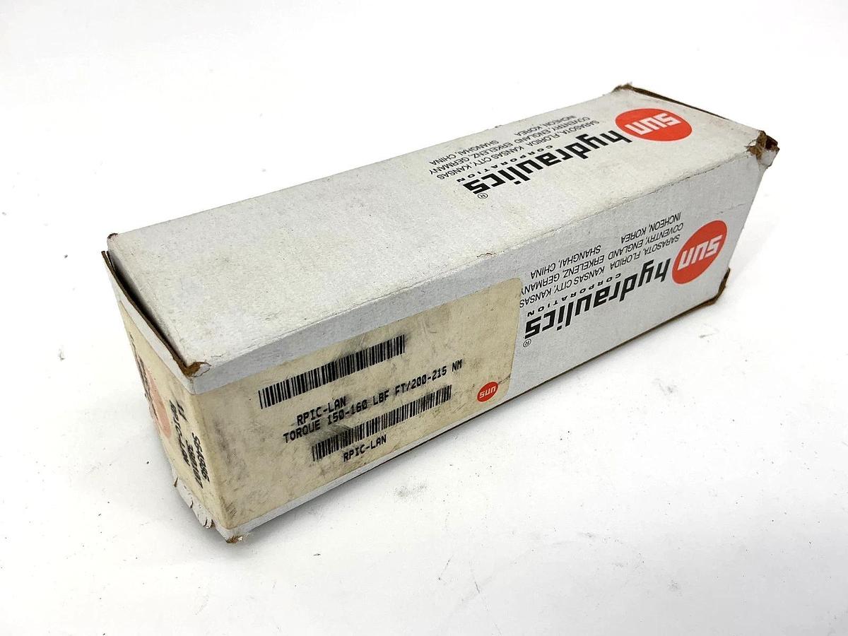 New Sun Hydraulics RPIC-LAN Piston Relief Valve Torque 150-160LBF RPICLAN